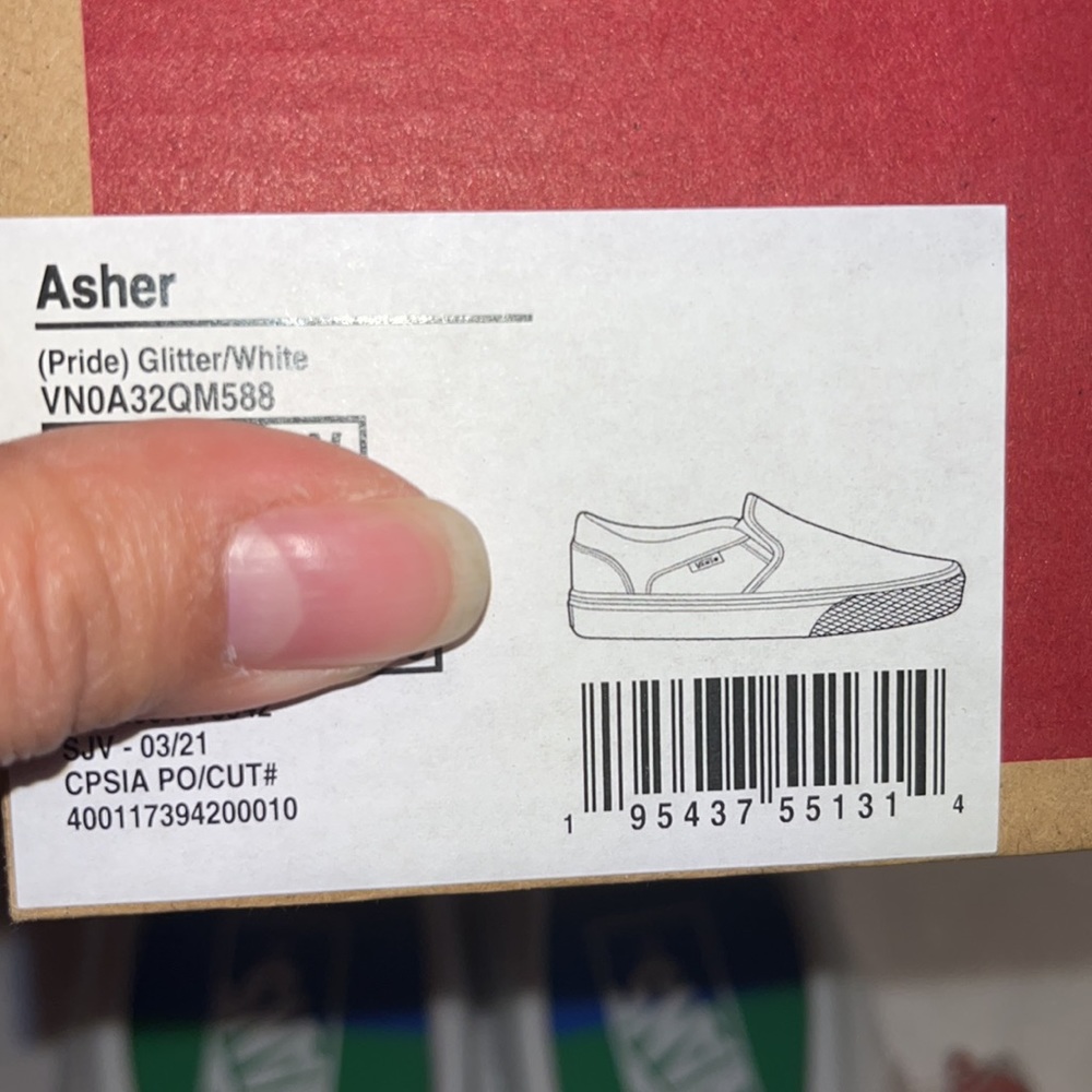 Pride Asher vans ladies June pride month - Picture 5 of 5